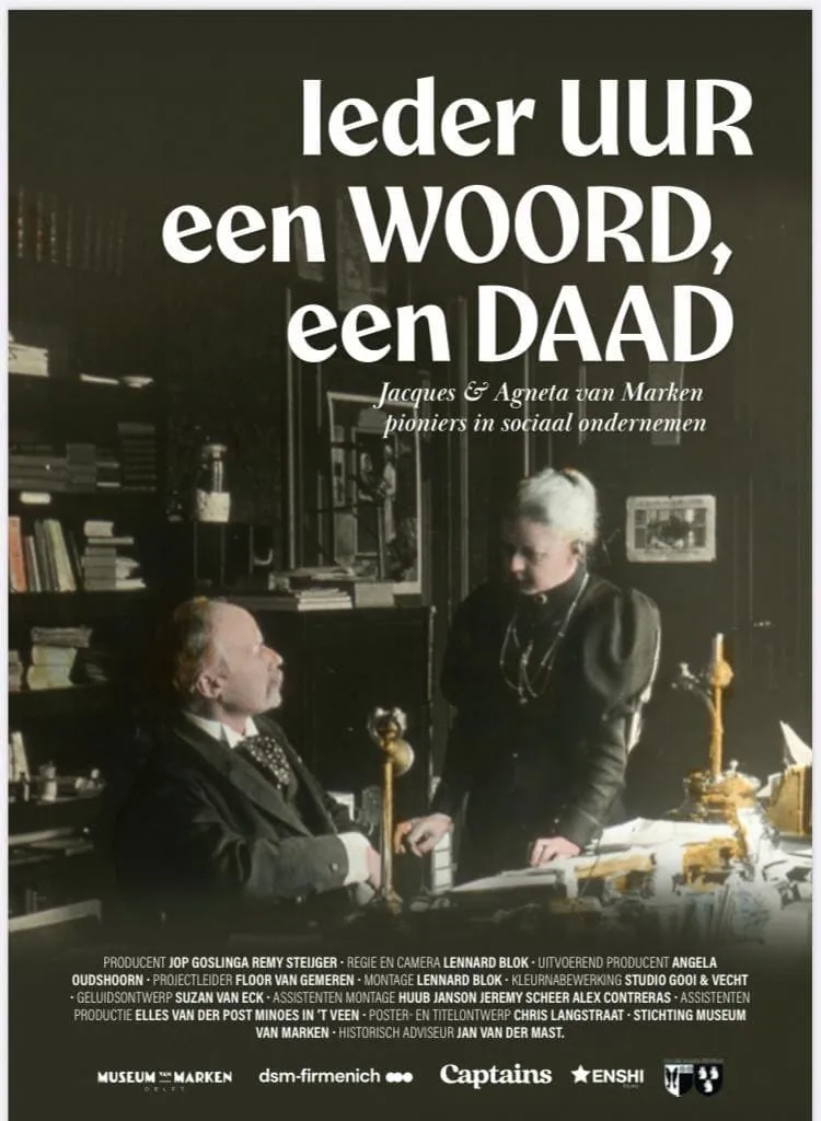 Officiële film poster voor Ieder uur een woord, een daad