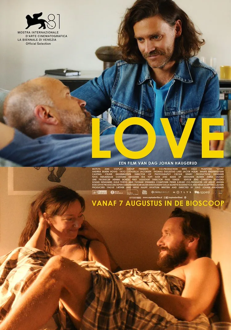Officiële film poster voor Love in bioscopen in Nederland