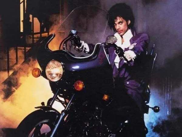 Official movie poster for Purple Rain in cinemas in Netherlands