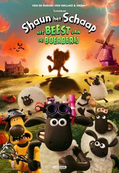 Póster oficial de Shaun het Schaap: Het Beest van de en cines de Drachten