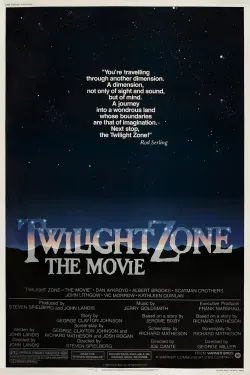 Official movie poster for Twilight Zone: The Movie