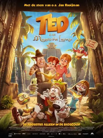 Official movie poster for Ted & De Magische Lamp