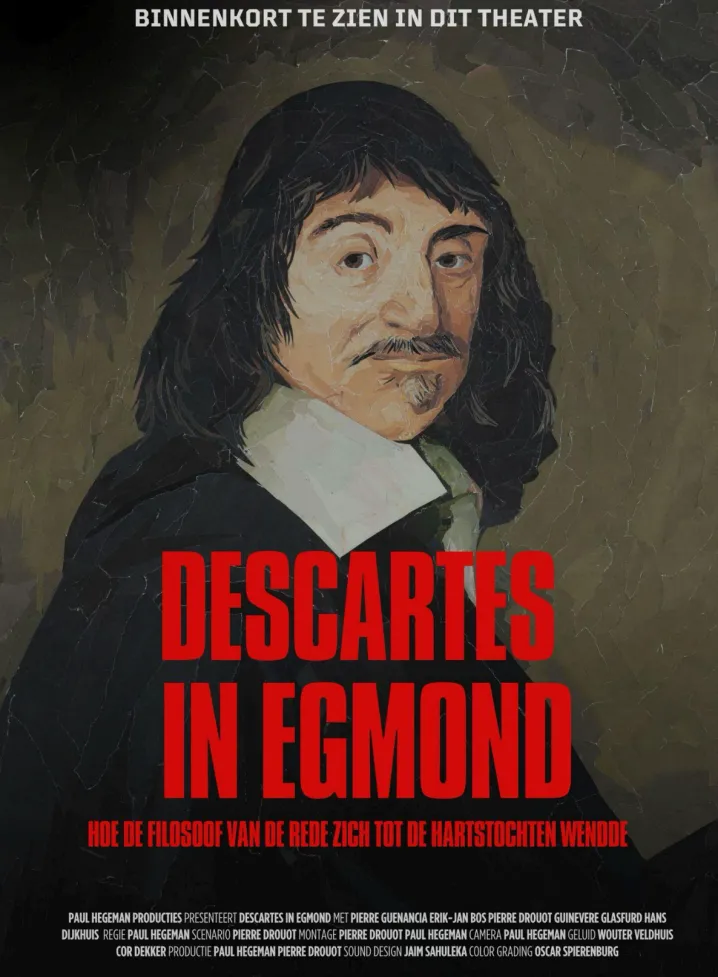 Official movie poster for Descartes in Egmond