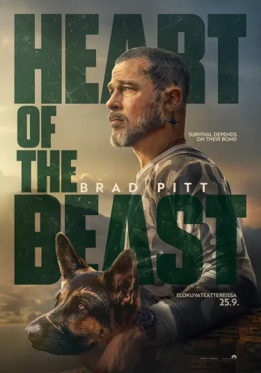 Officiële film poster voor Heart Of Beast in bioscopen in Lohja