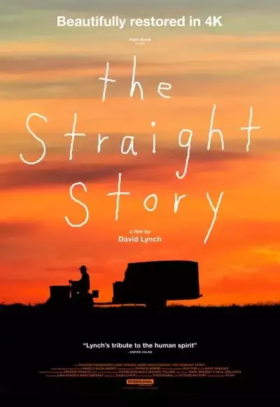 Official movie poster for The Straight Story in cinemas in Netherlands