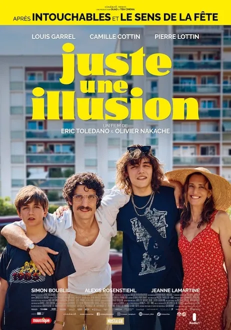 Official movie poster for Juste une Illusion in cinemas in Amsterdam