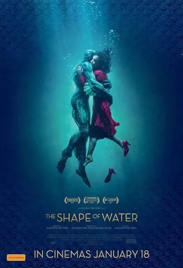 Official movie poster for The Shape of Water