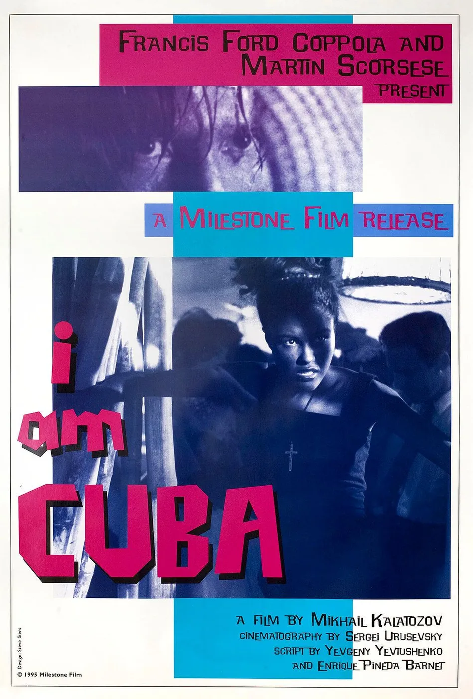 Officiële film poster voor Soy Cuba in bioscopen in Nederland