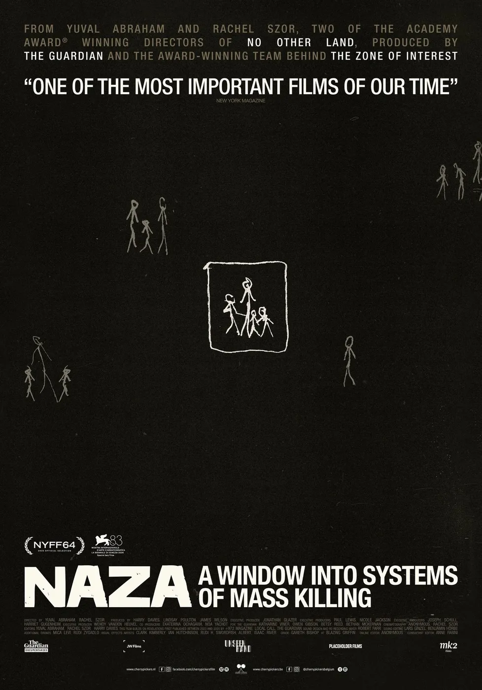 Officiële film poster voor NAZA in bioscopen in The Hague