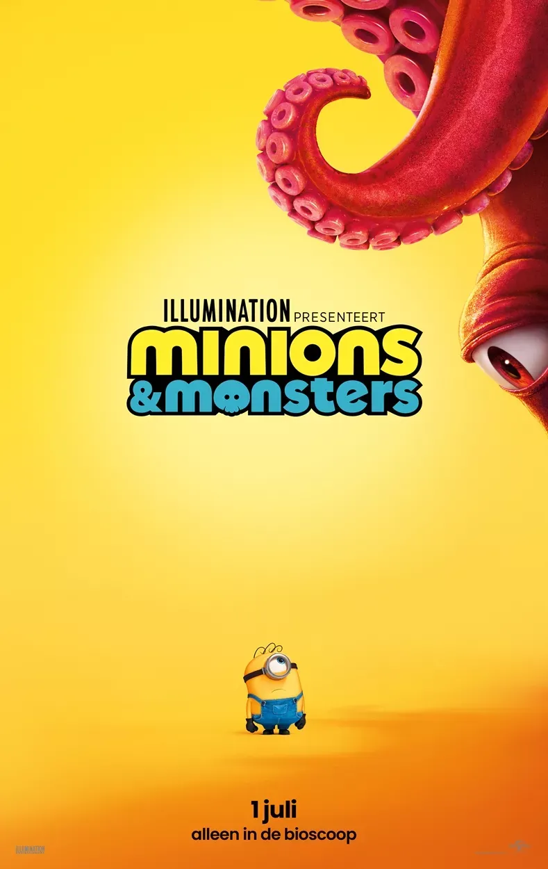 Officiële film poster voor Minions & Monsters NL