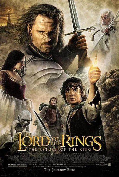 Official movie poster for The Lord of the Rings: The Return of the King in cinemas in Netherlands