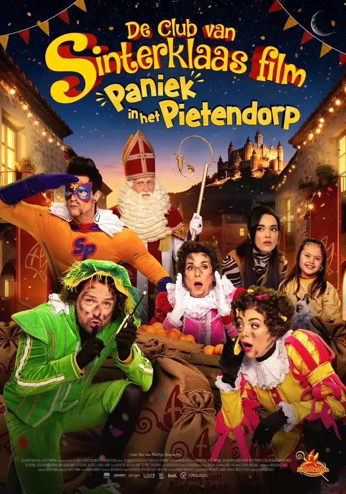 Officiële film poster voor De Club van Sinterklaas: Paniek in bioscopen in Winterswijk