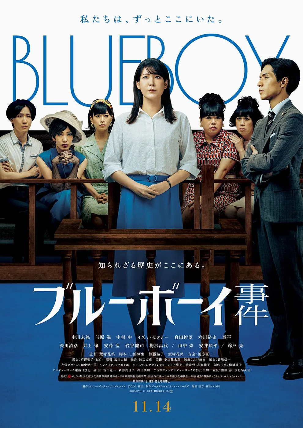 Officiële film poster voor Blue Boy Trial