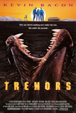 Official movie poster for Tremors in cinemas in Tampere