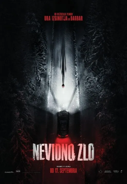Póster oficial de Nevidno zlo en cines de Kranj