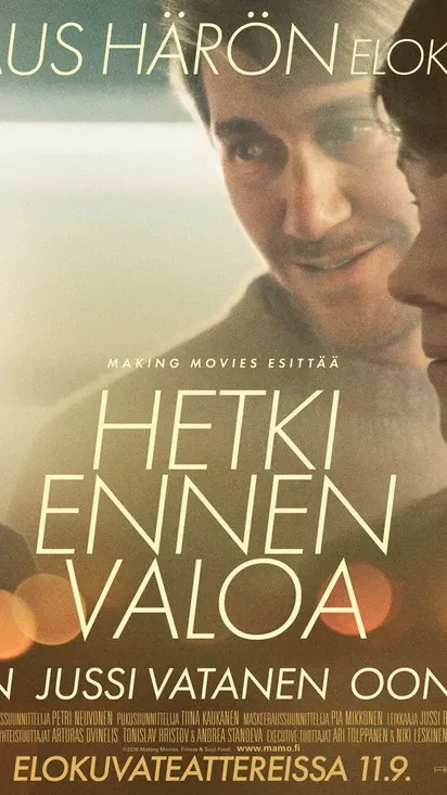 Póster oficial de Hetki ennen valoa: Blue Baby en cines de Vaasa