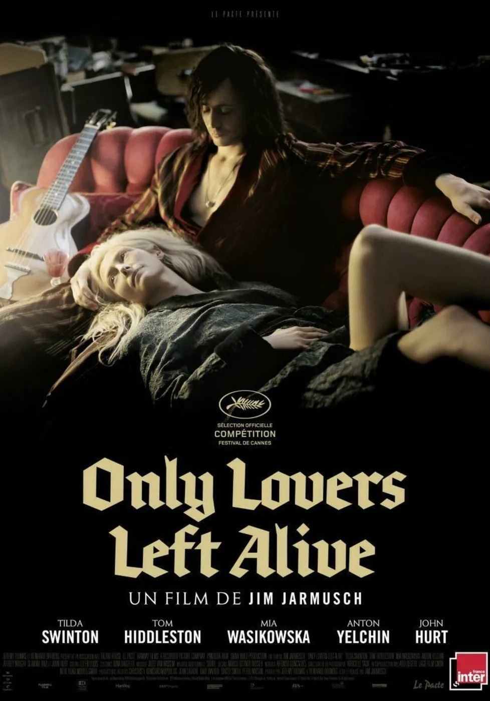 Official movie poster for Only Lovers Left Alive