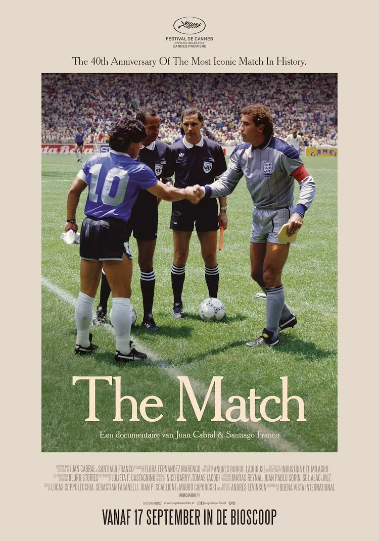 Officiële film poster voor The Match in bioscopen in The Hague