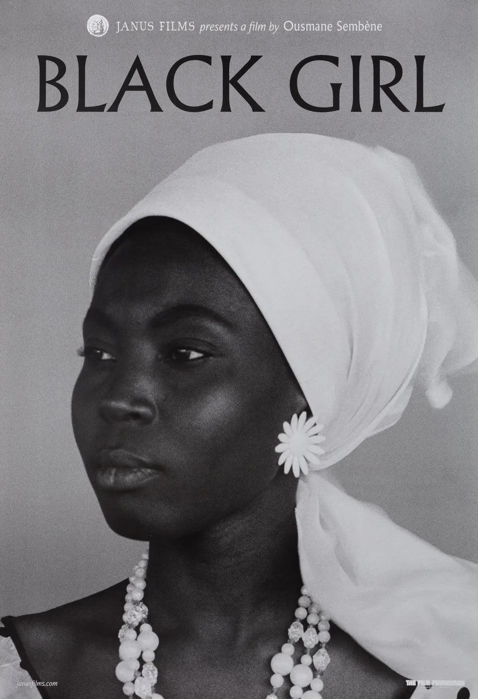 Official movie poster for Black Girl