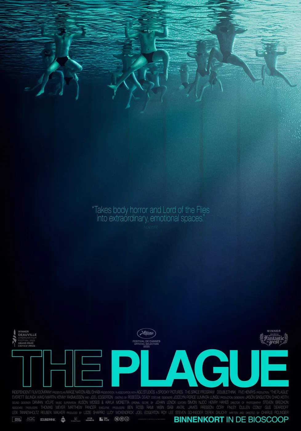 Official movie poster for The Plague