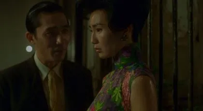 Officiële film poster voor In the Mood for Love