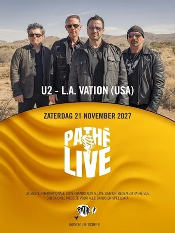 Pathé Live On Stage: U2 – L.A. Vation